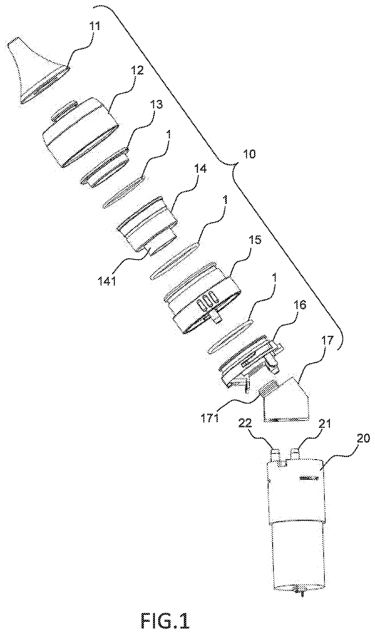 Nasal Mucus Suction Device and Channel Forming Method Thereof