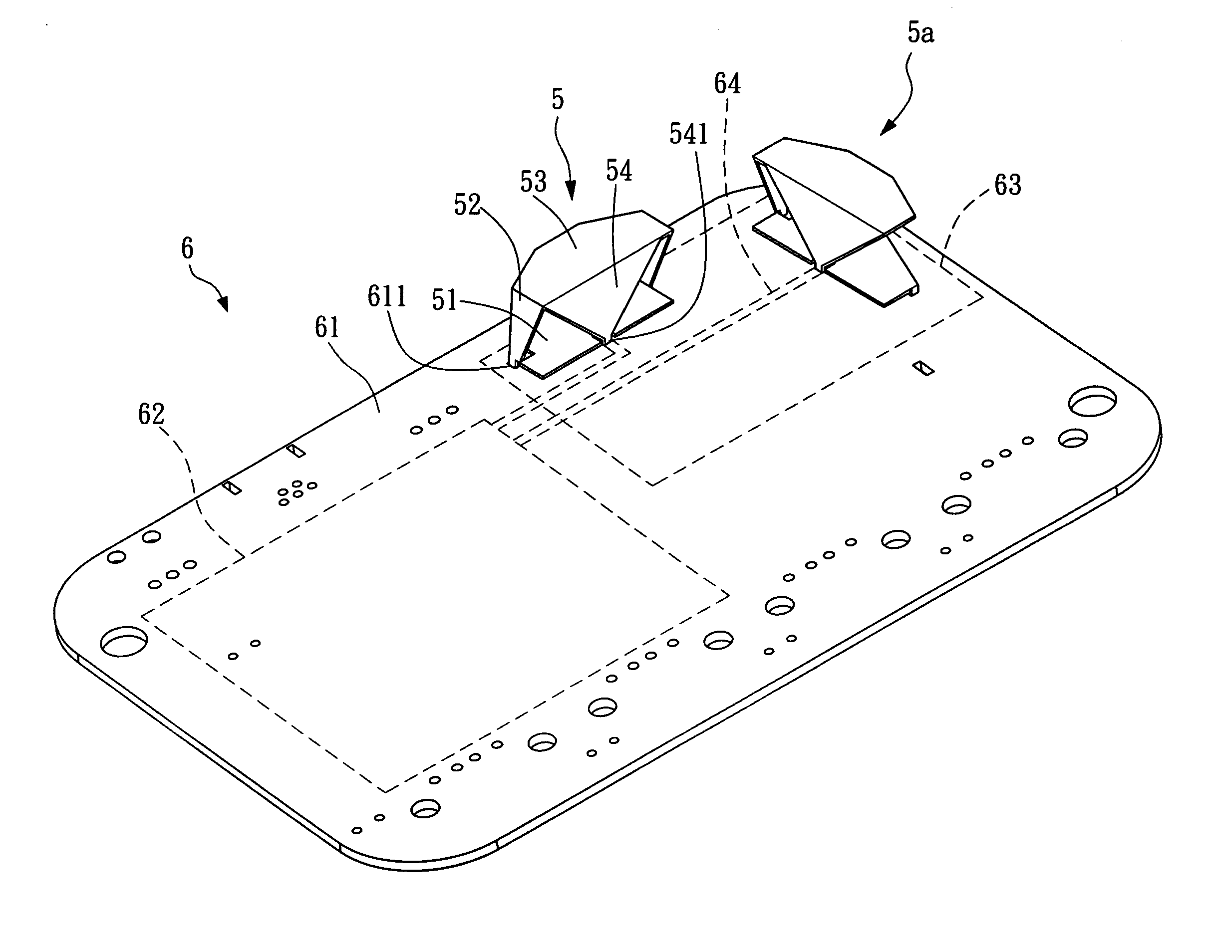 Monopole antenna and wireless network device having the same