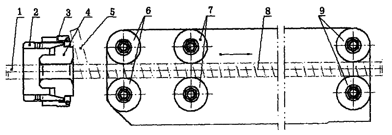 Corrugated armoring machine