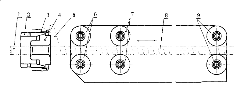 Corrugated armoring machine