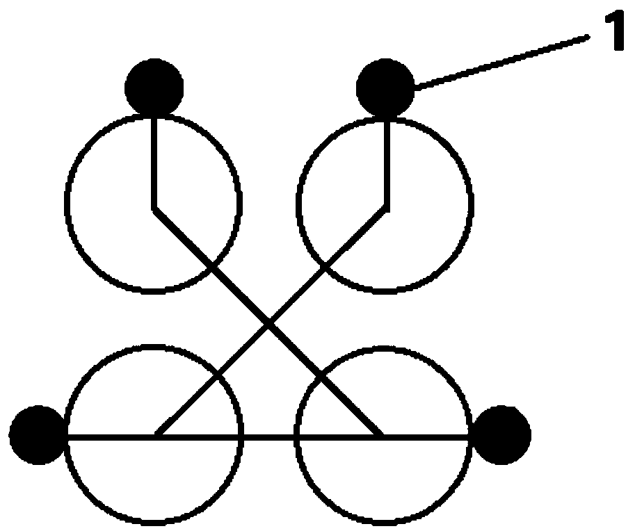 Quick formation control method based on pseudo-distributed unmanned aerial vehicle cluster