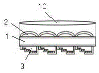 Anti-counterfeiting security film based on integrated imaging principle and with dynamic three-dimensional effect