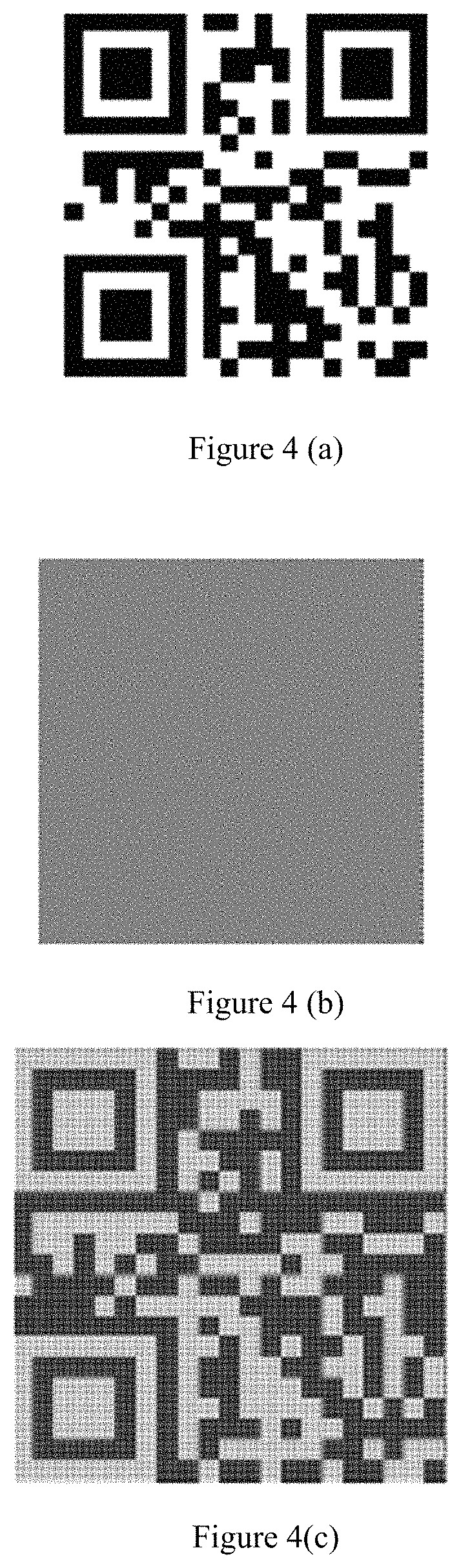 Secure QR code using nonlinearity of spatial frequency in light