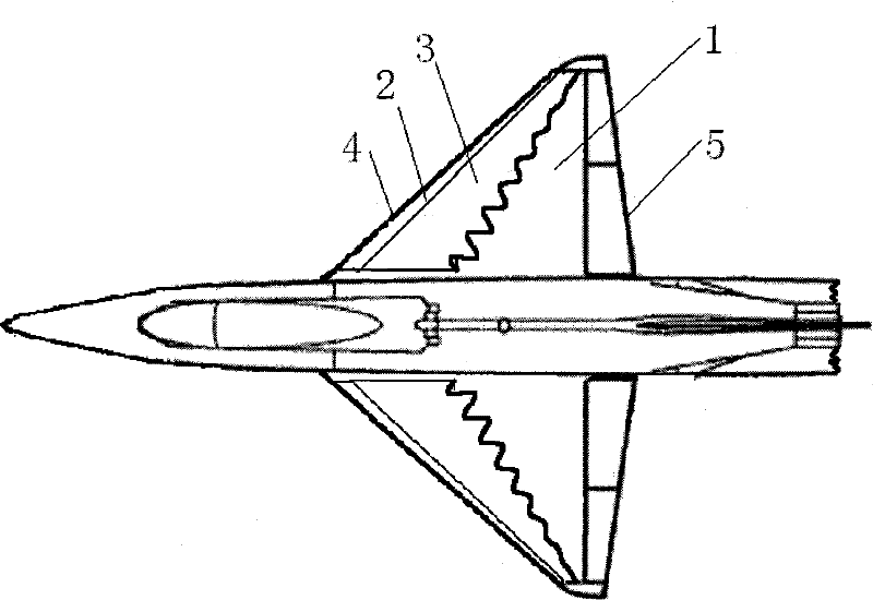 Wing plate for post-stall manipulation control of airplane