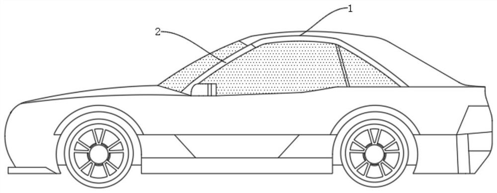 Multifunctional A-pillar structure for vehicle, and using method thereof