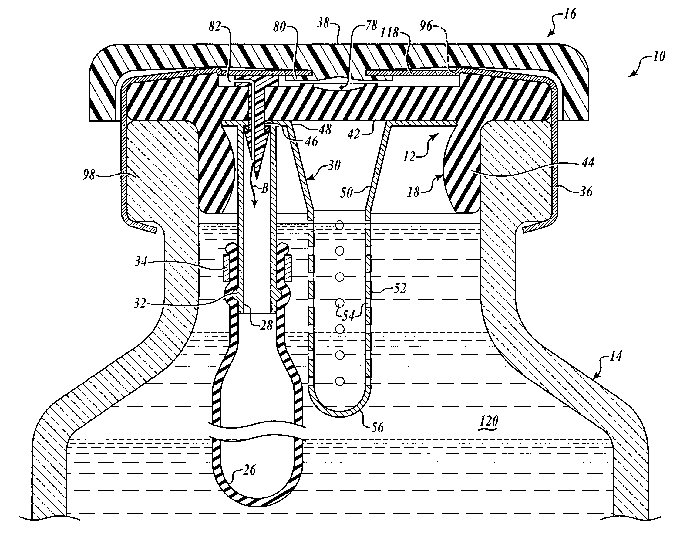 Vial assembly and method for reducing nosocomial infections