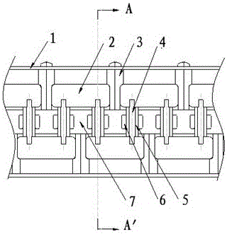 Cross coupling magnetic saturation nonlinear transmission line structure