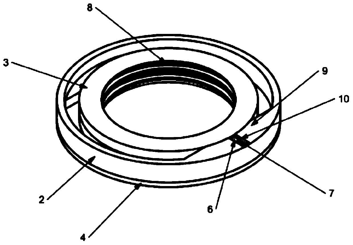 Self-healing closed type piston ring mechanism