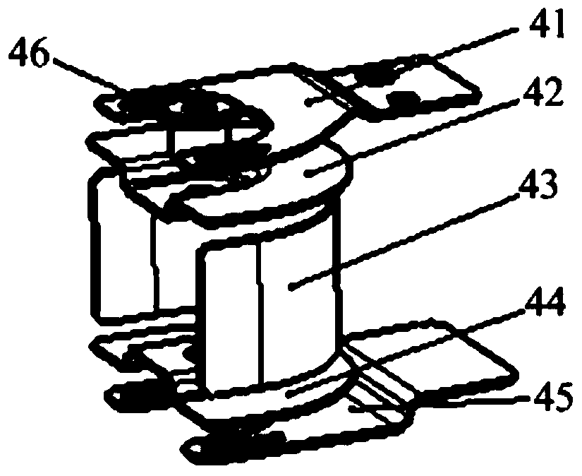 Engine rear suspension combination module and automobile front subframe assembly assembly