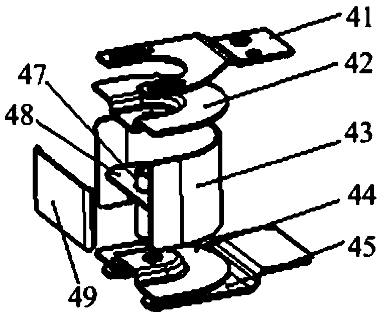 Engine rear suspension combination module and automobile front subframe assembly assembly