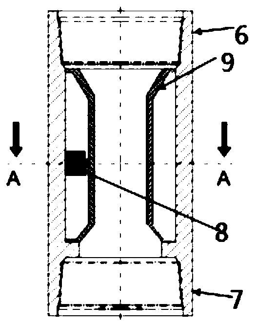 Underground gas cut monitoring system based on ultrasonic waves