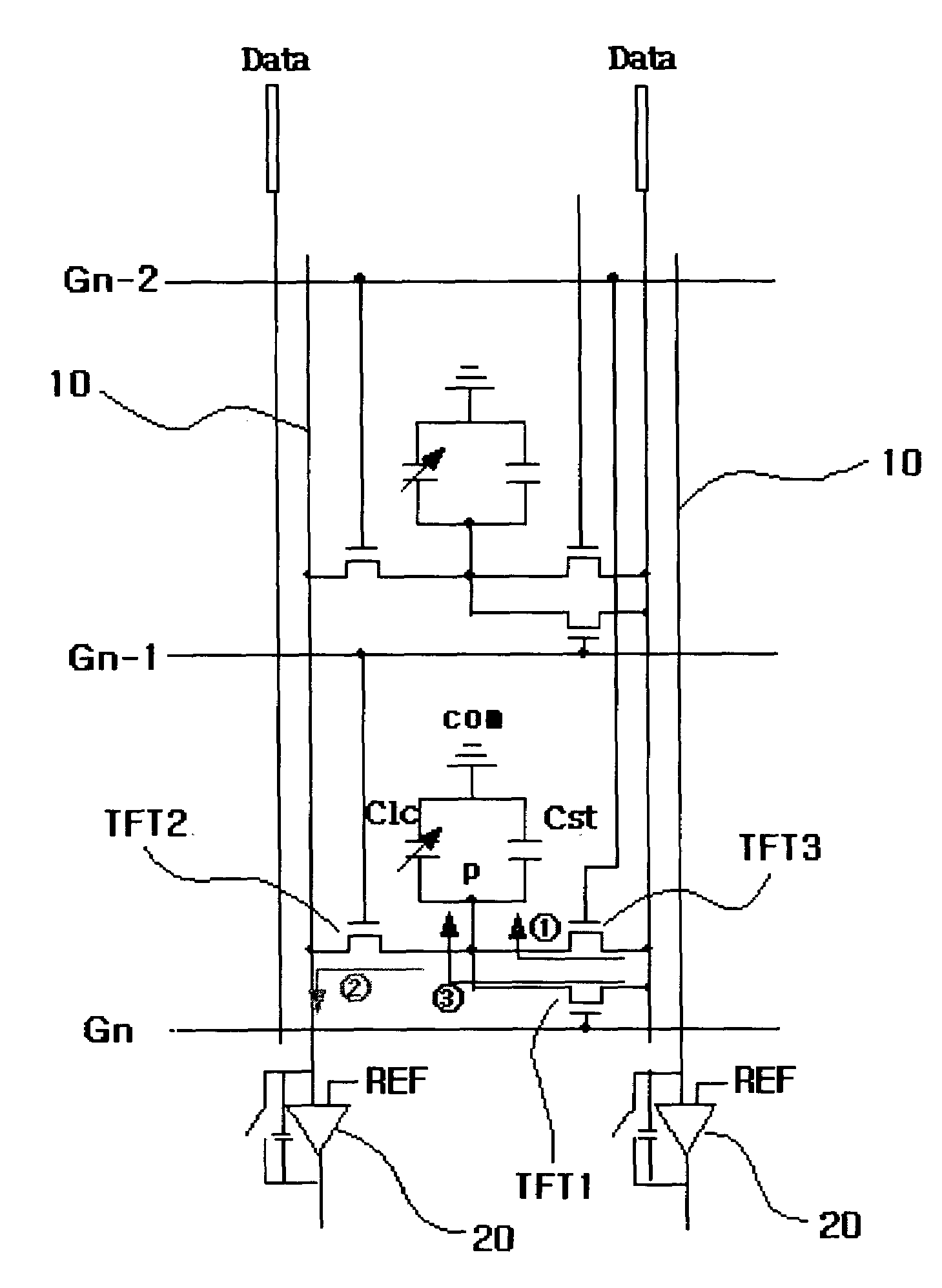 Liquid crystal display device having touch screen function and method of fabricating the same