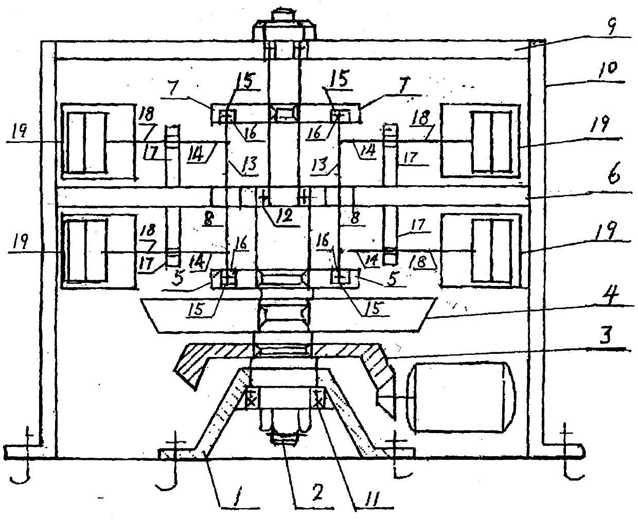 Double elliptical track groove reciprocating transmission piston type, diaphragm type compressor