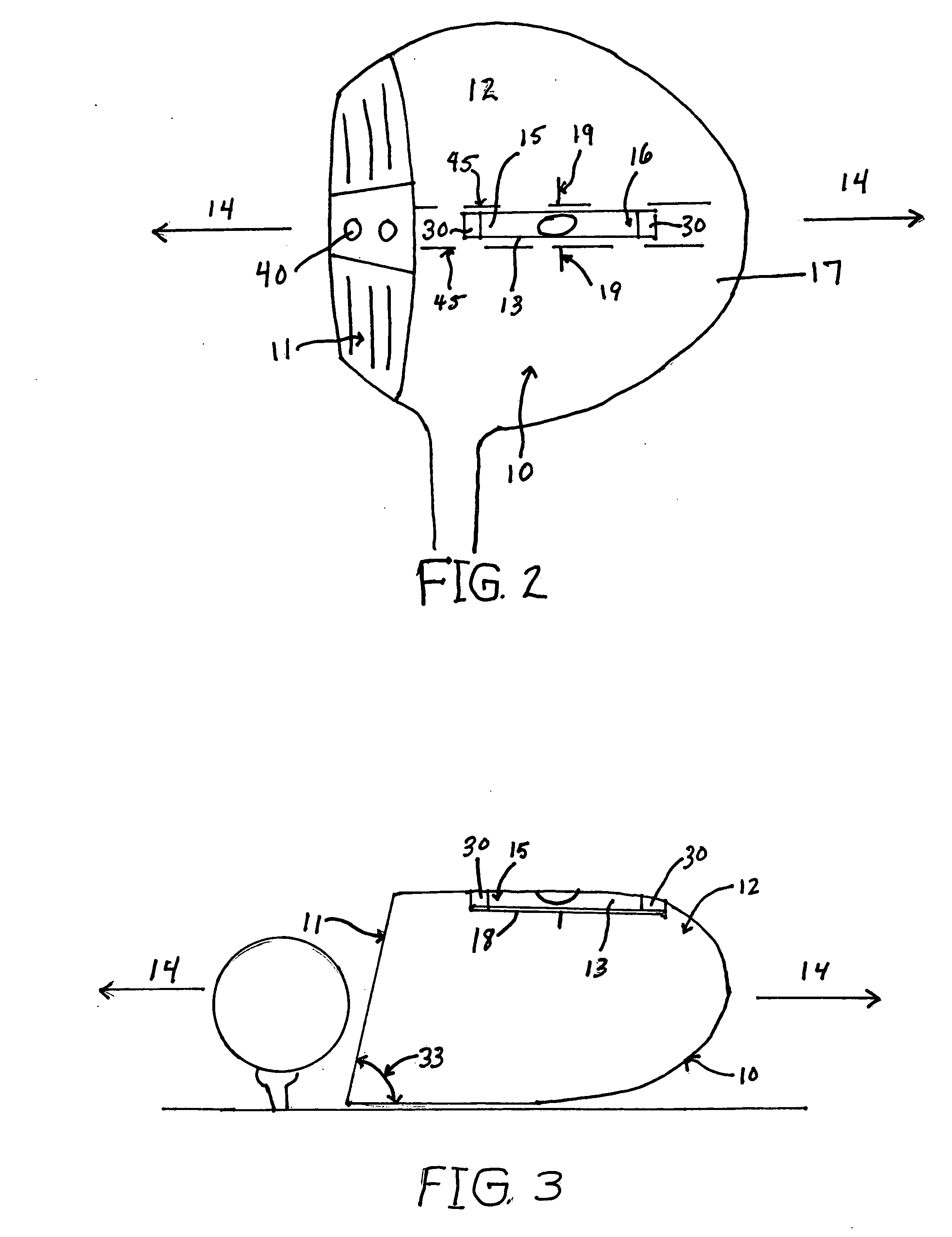 Golf club head including level and alignment indicators