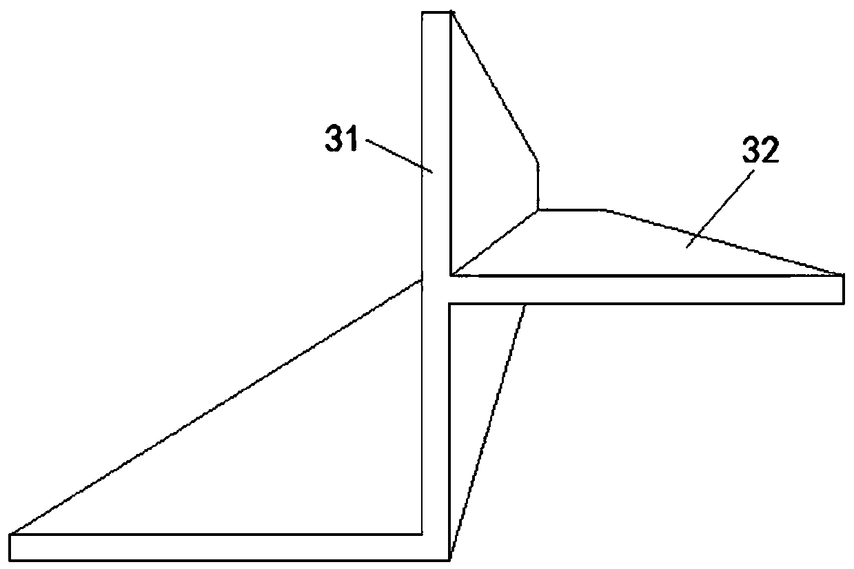 Edge closing method of suspended ceiling lamp trough