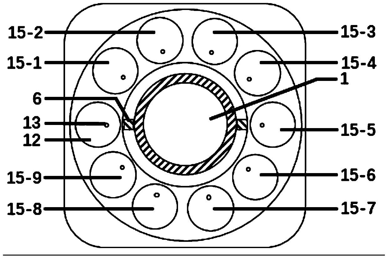 Fluid control device and method for enriching and coloring cells