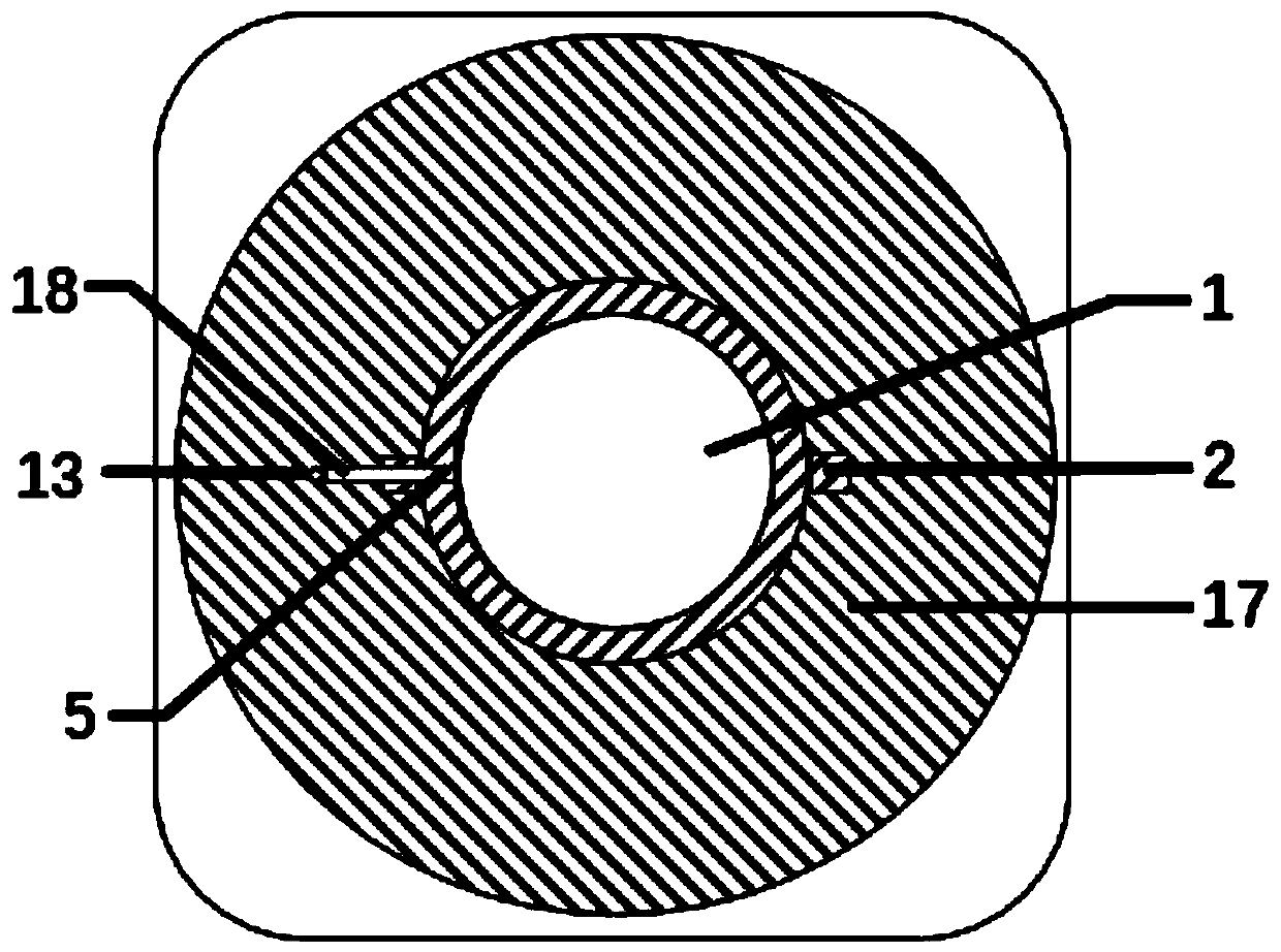 Fluid control device and method for enriching and coloring cells