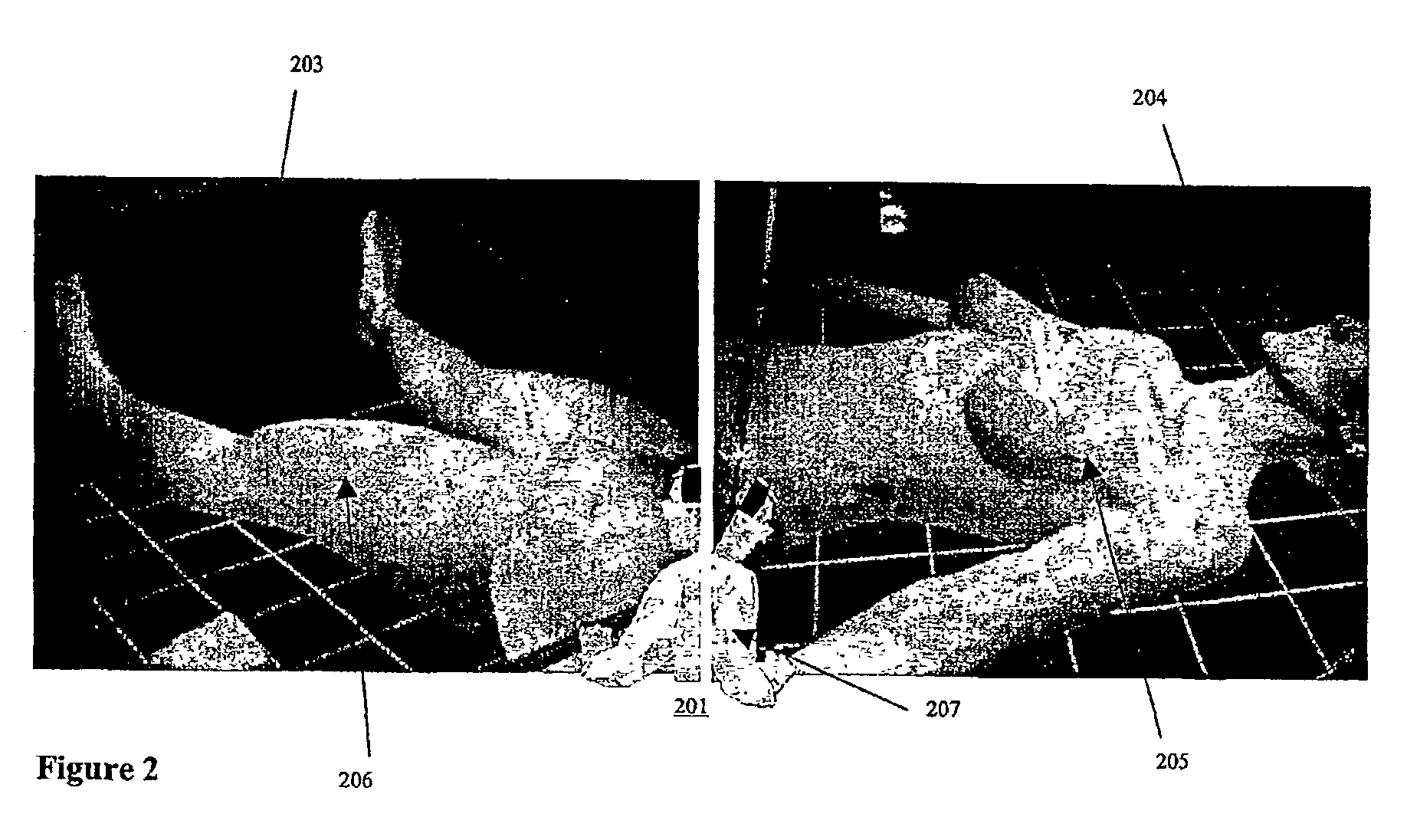 Extended virtual table: an optical extension for table-like projection systems