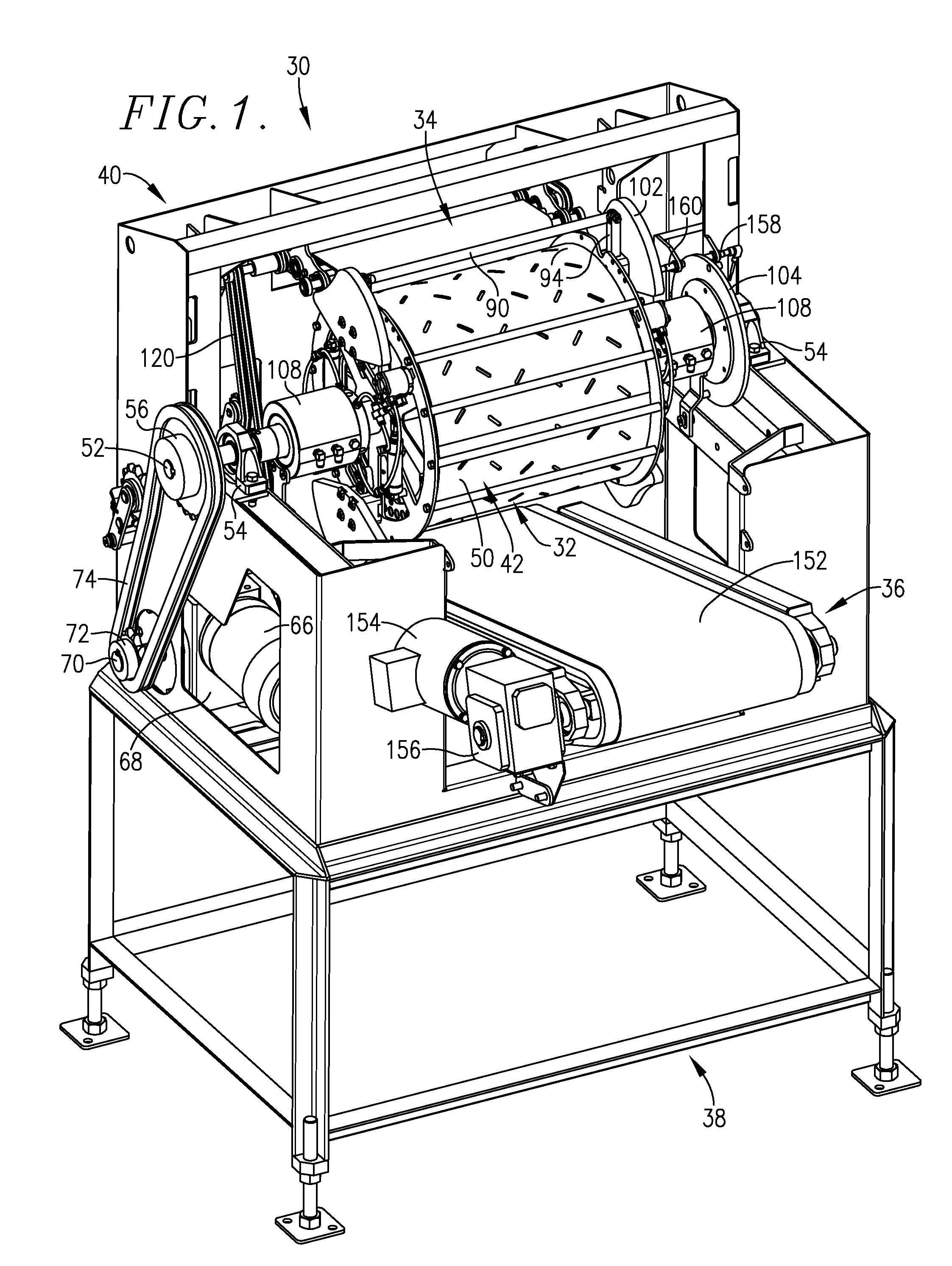 Apparatus and method for processing of pork bellies