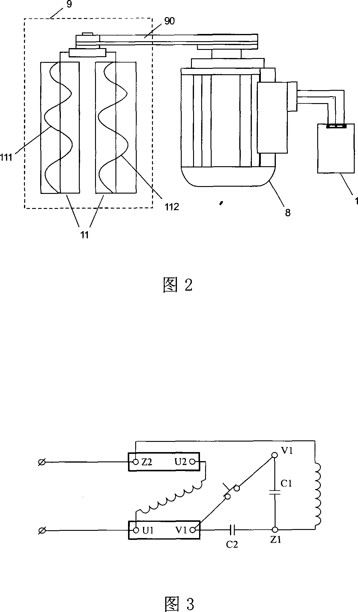 Soft ice cream machine with the frequency conversion control function