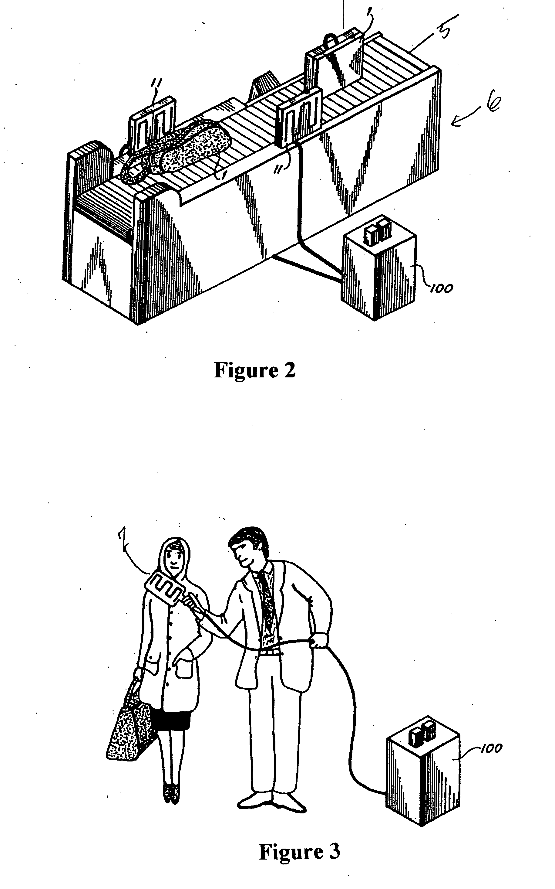 Method and apparatus for detection of quadrupole nuclei in motion relative to the search region