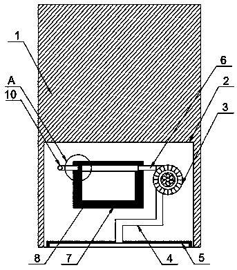 Wood door capable of realizing self-cleaning