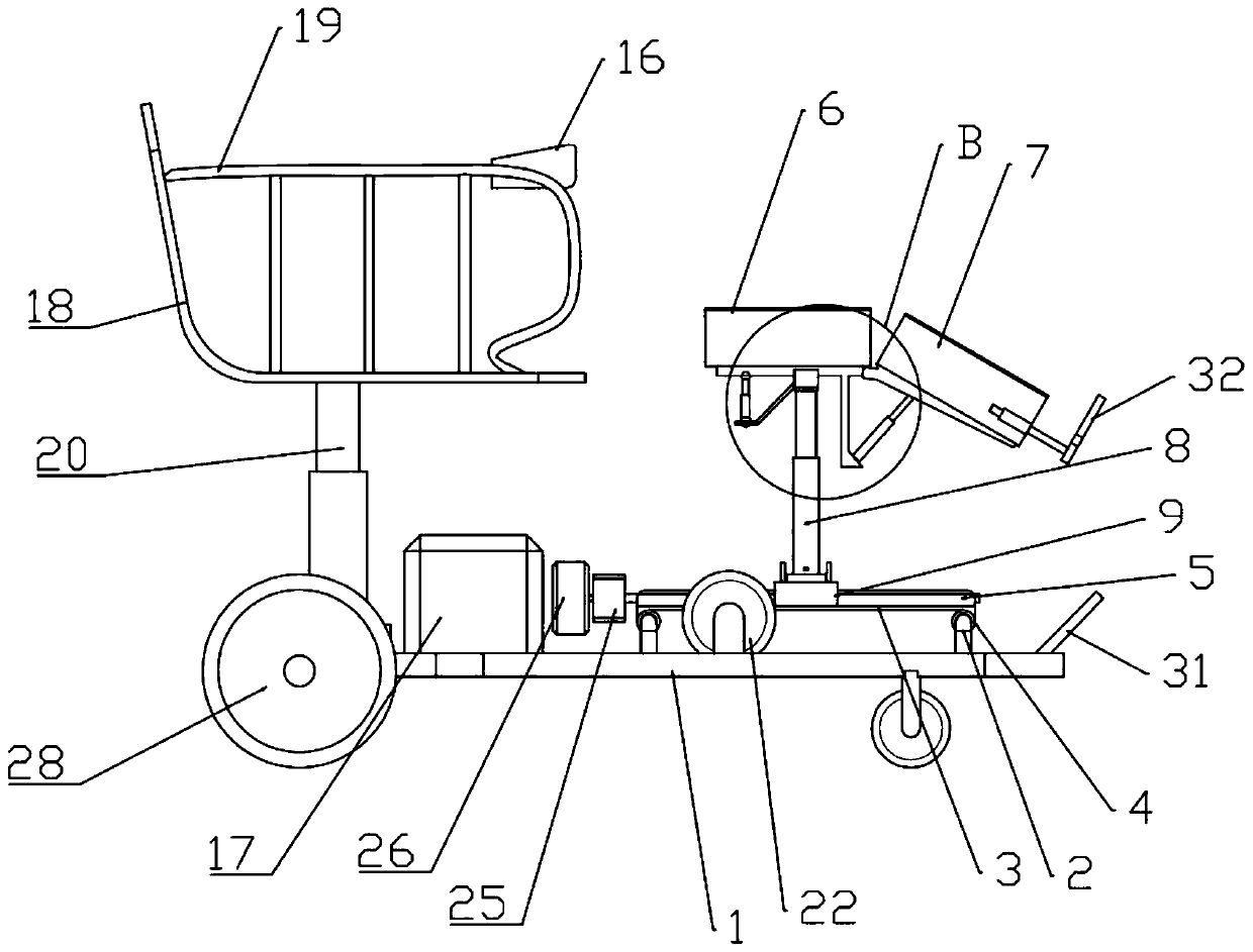 Auxiliary recovery instrument for fracture