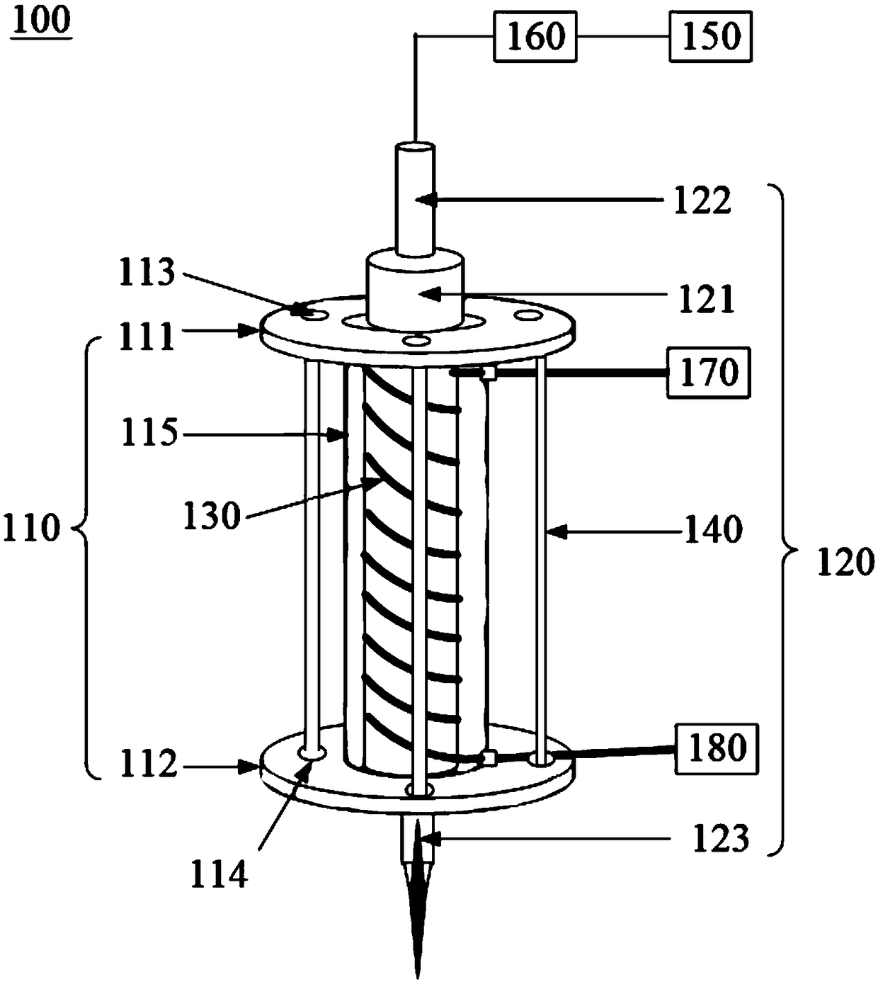 Plasma jet generating device