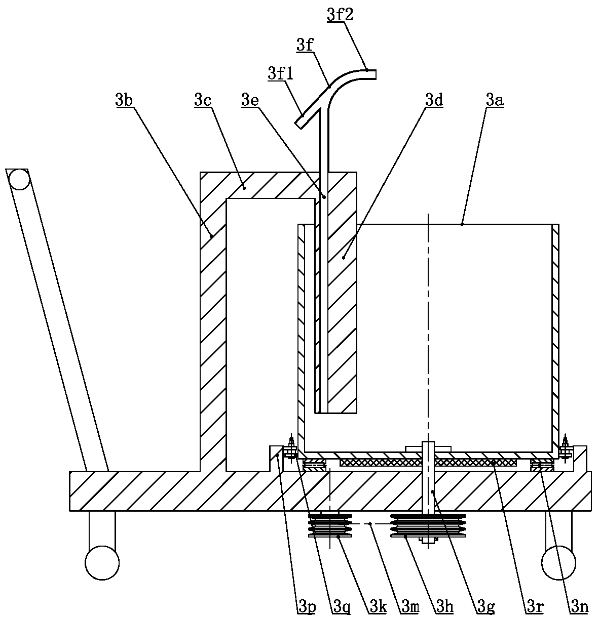 Casting method for aluminum alloy engine shell