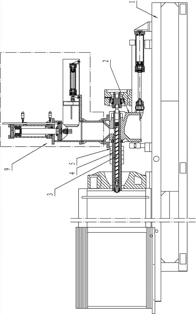 Injection molding machine for unsaturated polyester bulk molding compound