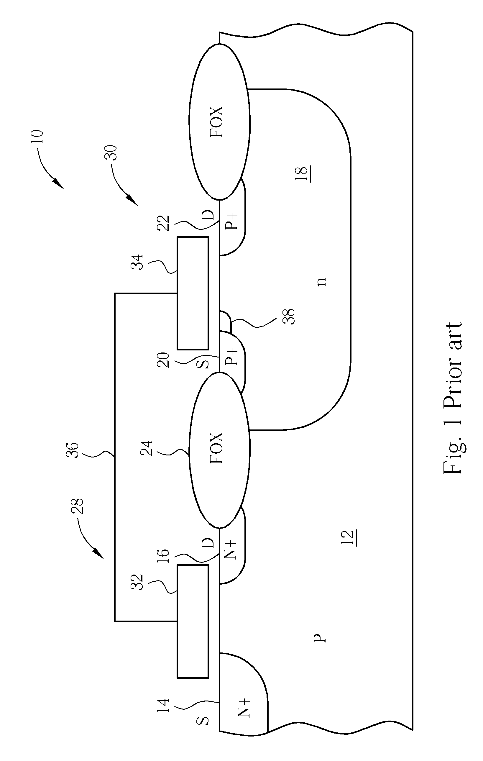 Single-poly EEPROM