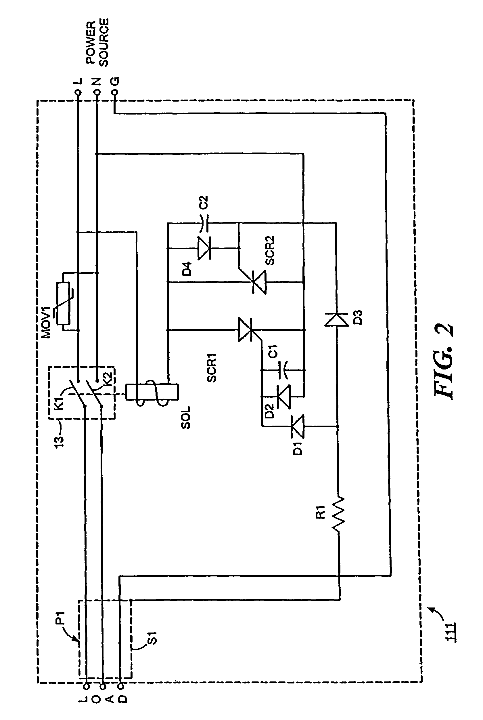 Fireguard circuit