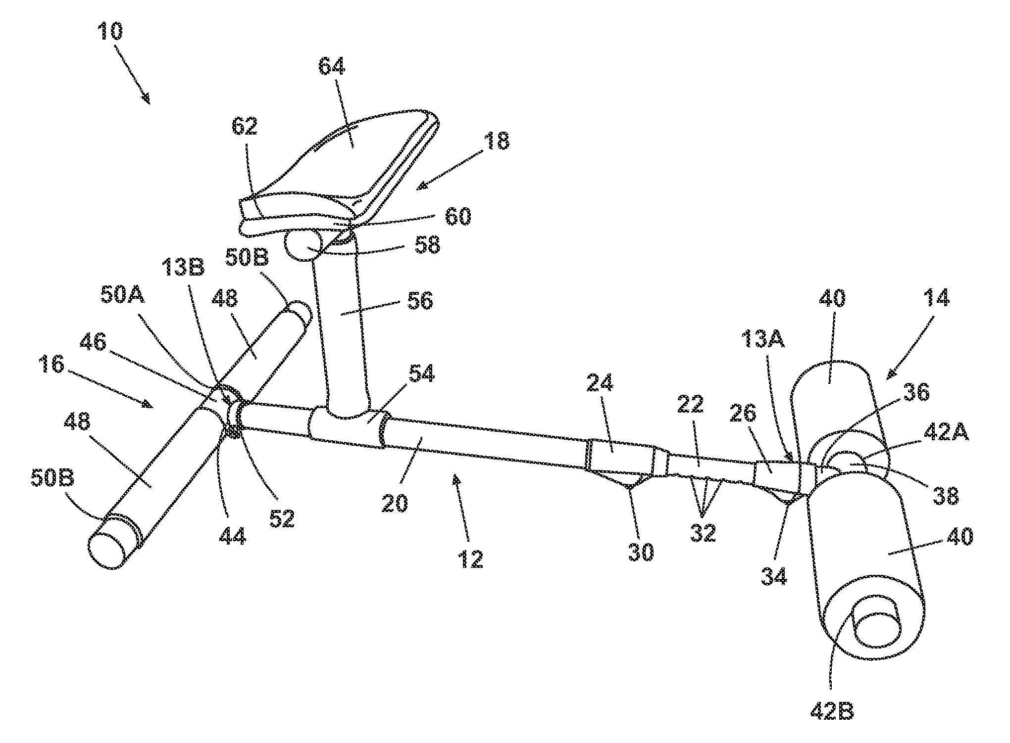 Abdominal exercise device