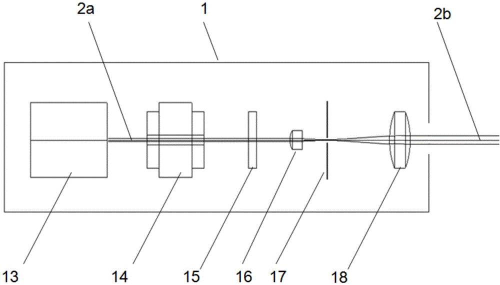 Laser-raman spectrum gas analyzer