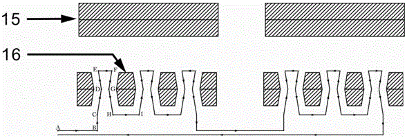 Novel plank tenon processing method and related special equipment