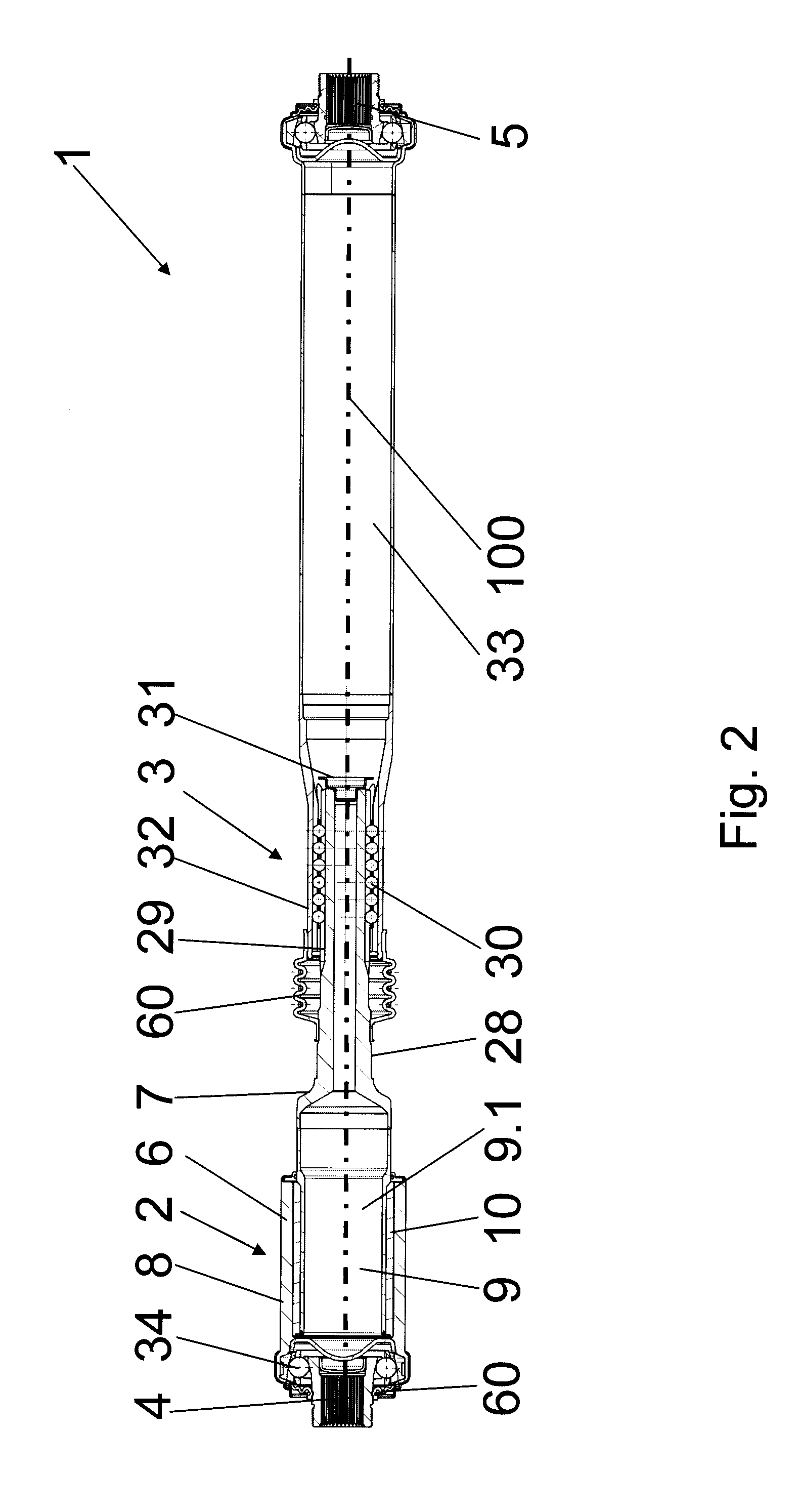 Vibration Damper for a Drive Train