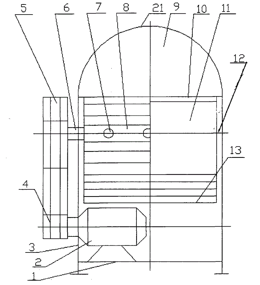 Miniature peanut picking machine