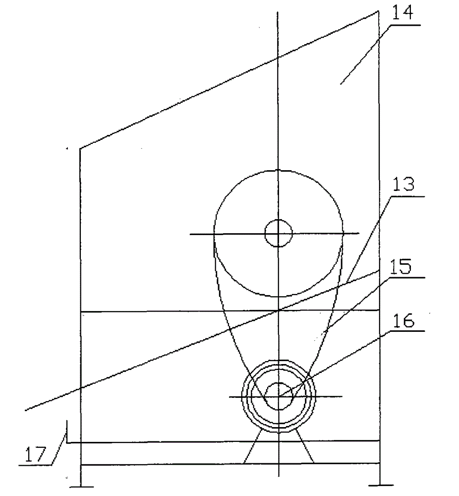 Miniature peanut picking machine