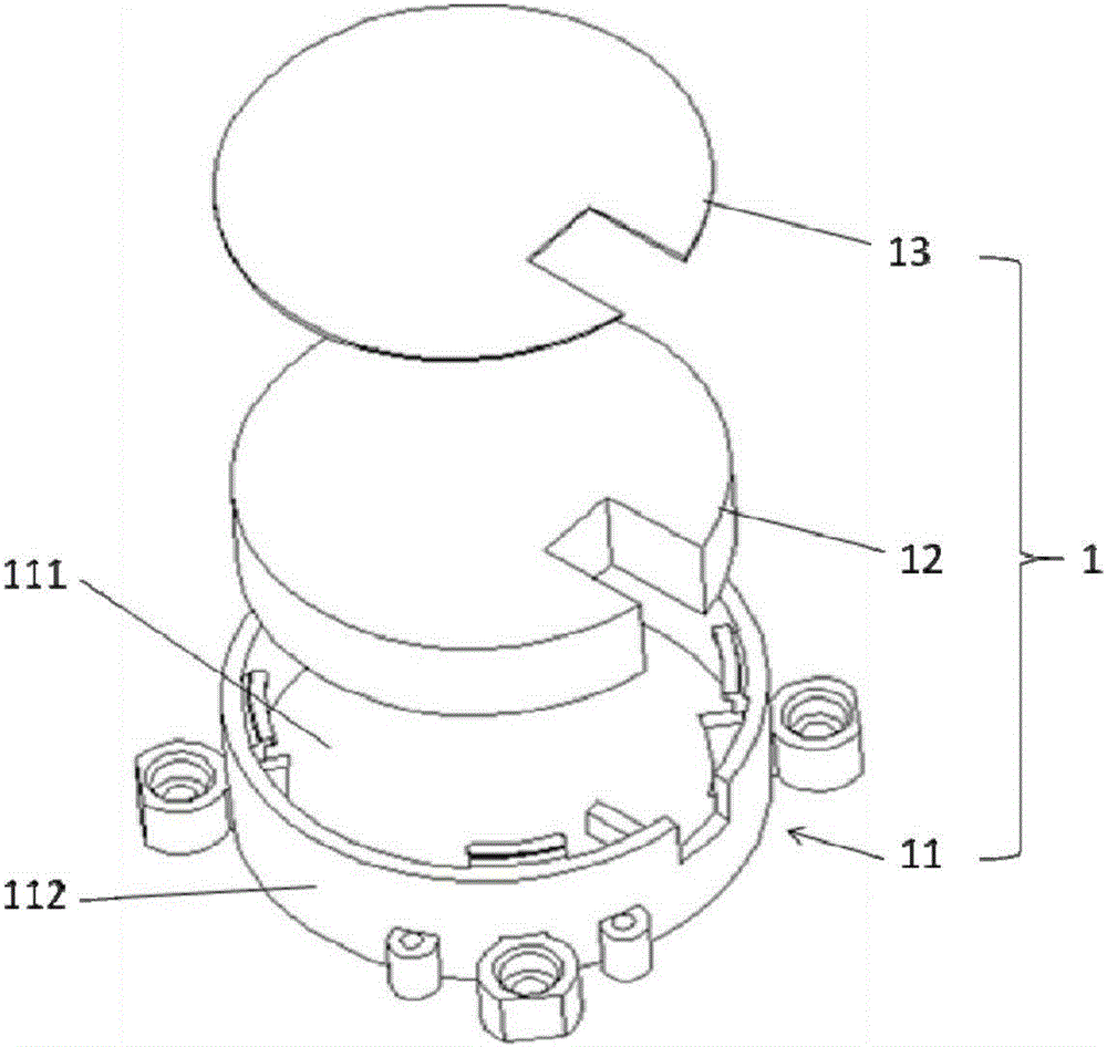 Wirelessly controlled moxibustion head