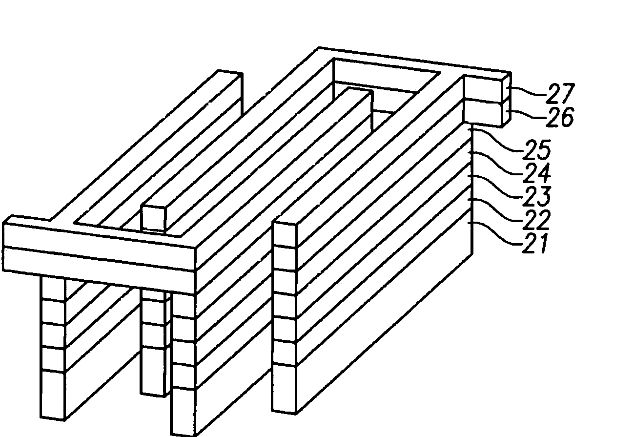 Vertical-type capacitor structure