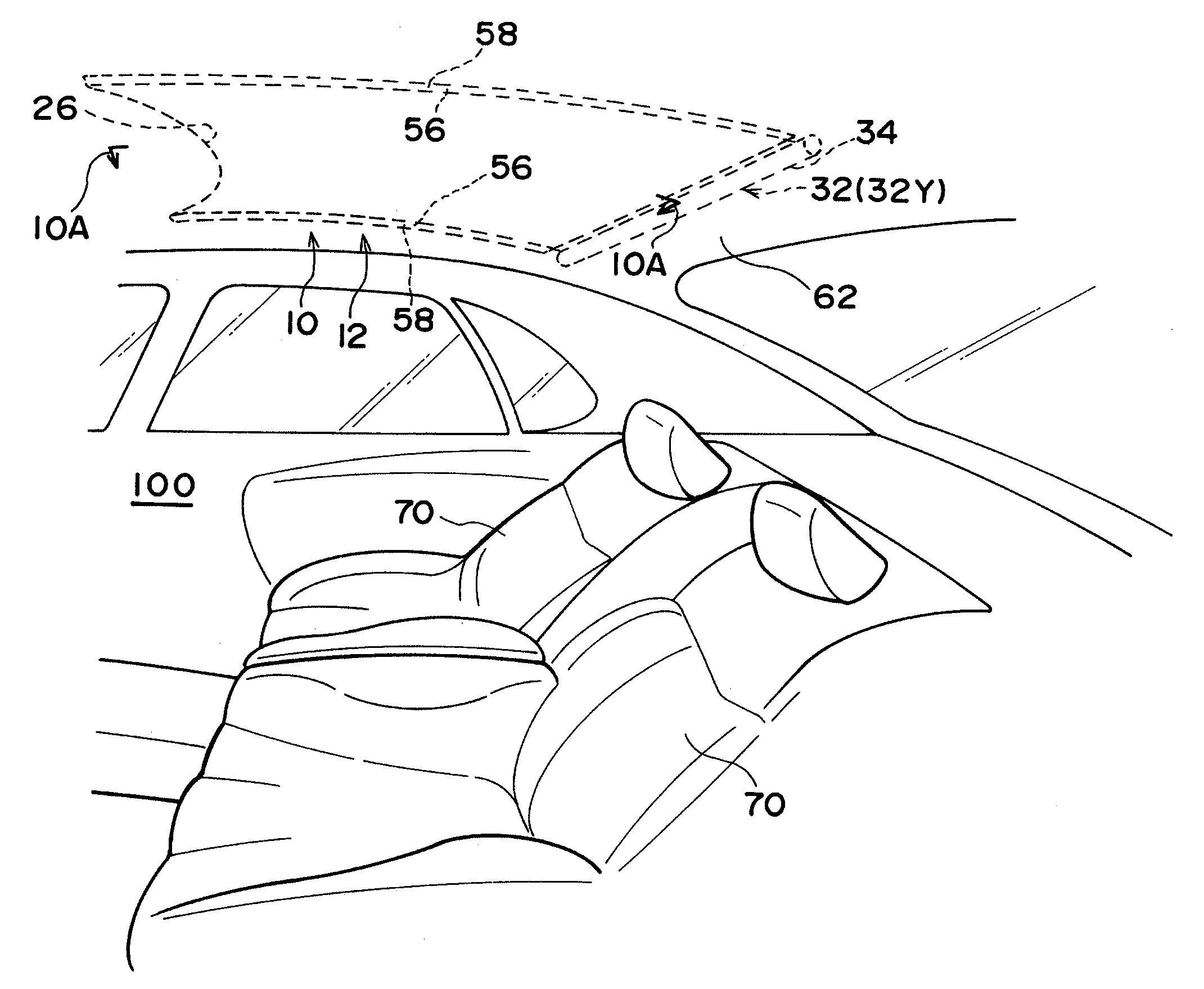 Vehicle roof structure