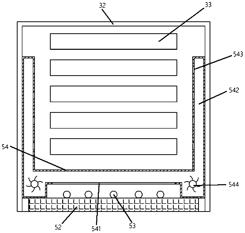 Energy-saving production line for sheet jelly