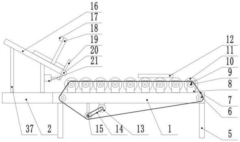 A campus library book automatic identification and sorting equipment