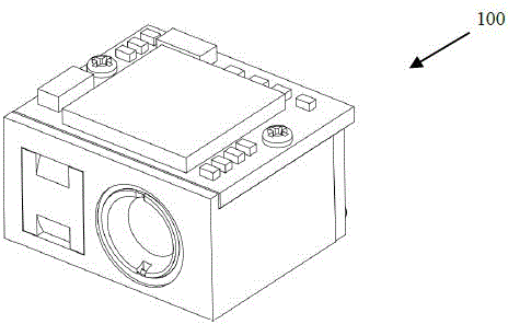 Barcode reading and decoding module and handheld electronic device