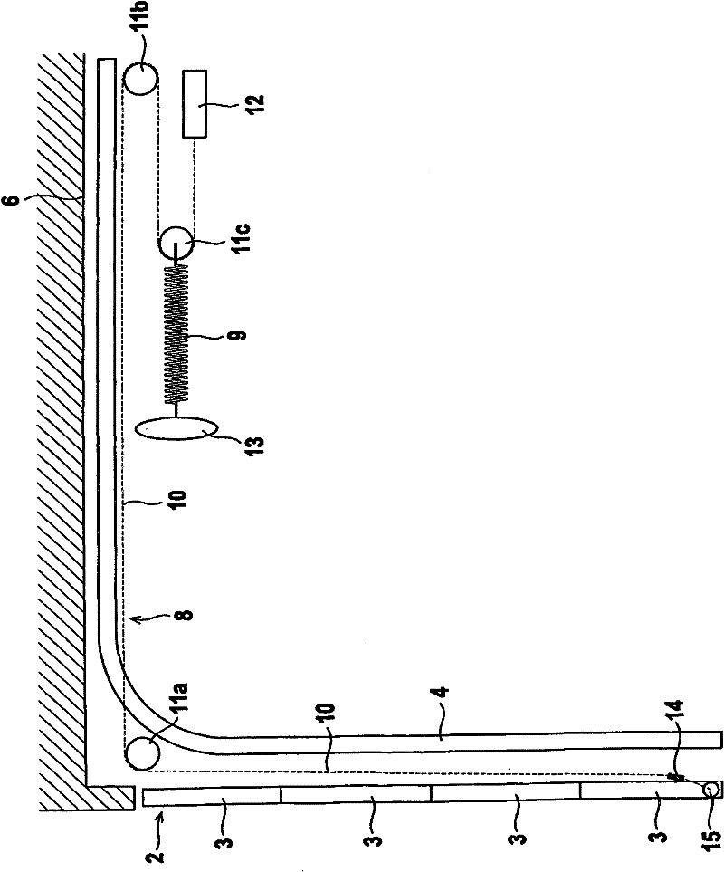 Door comprising drive system