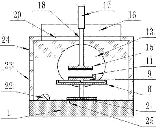 Portable dustproof jade polishing device