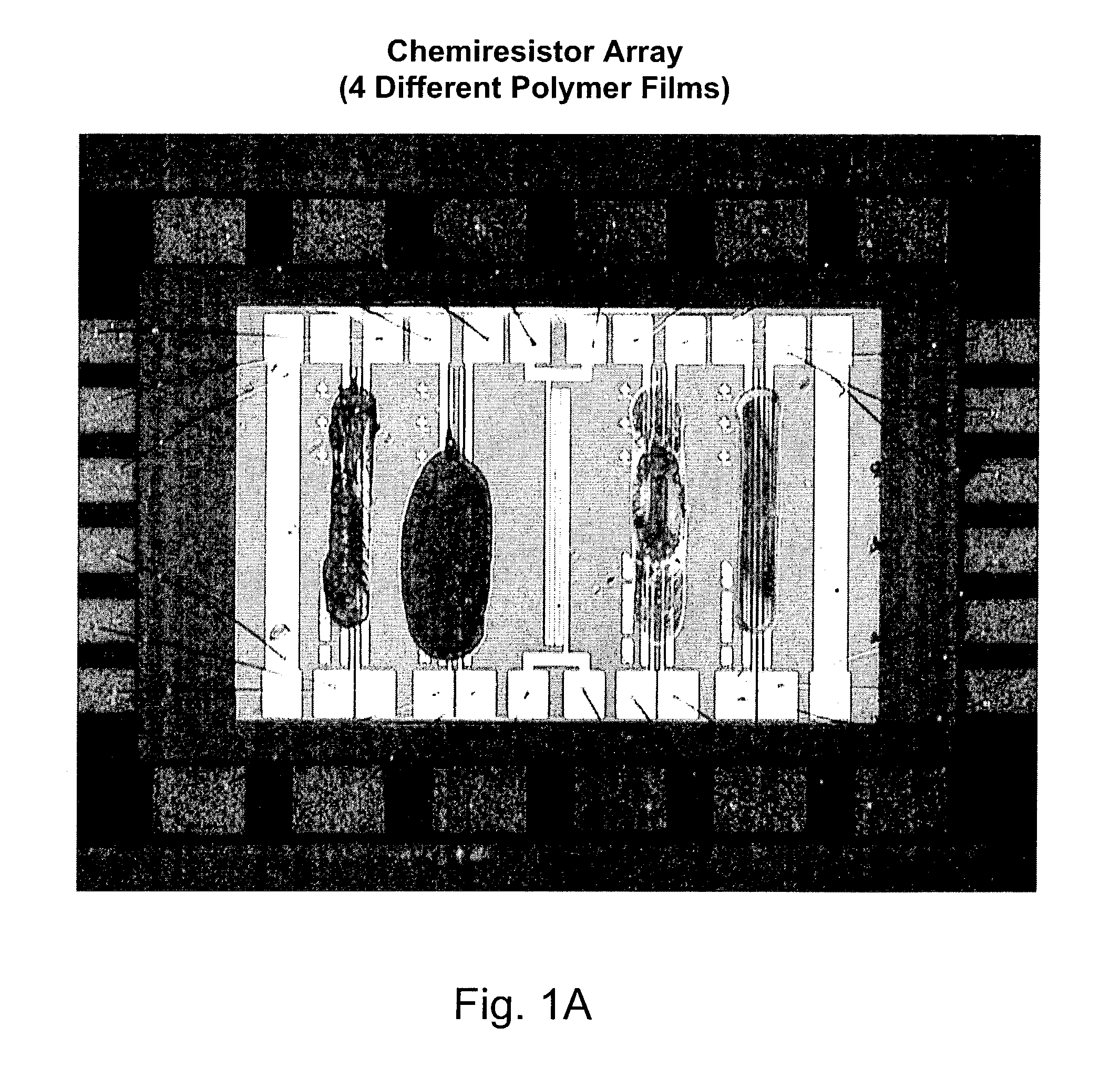 Circular chemiresistors for microchemical sensors