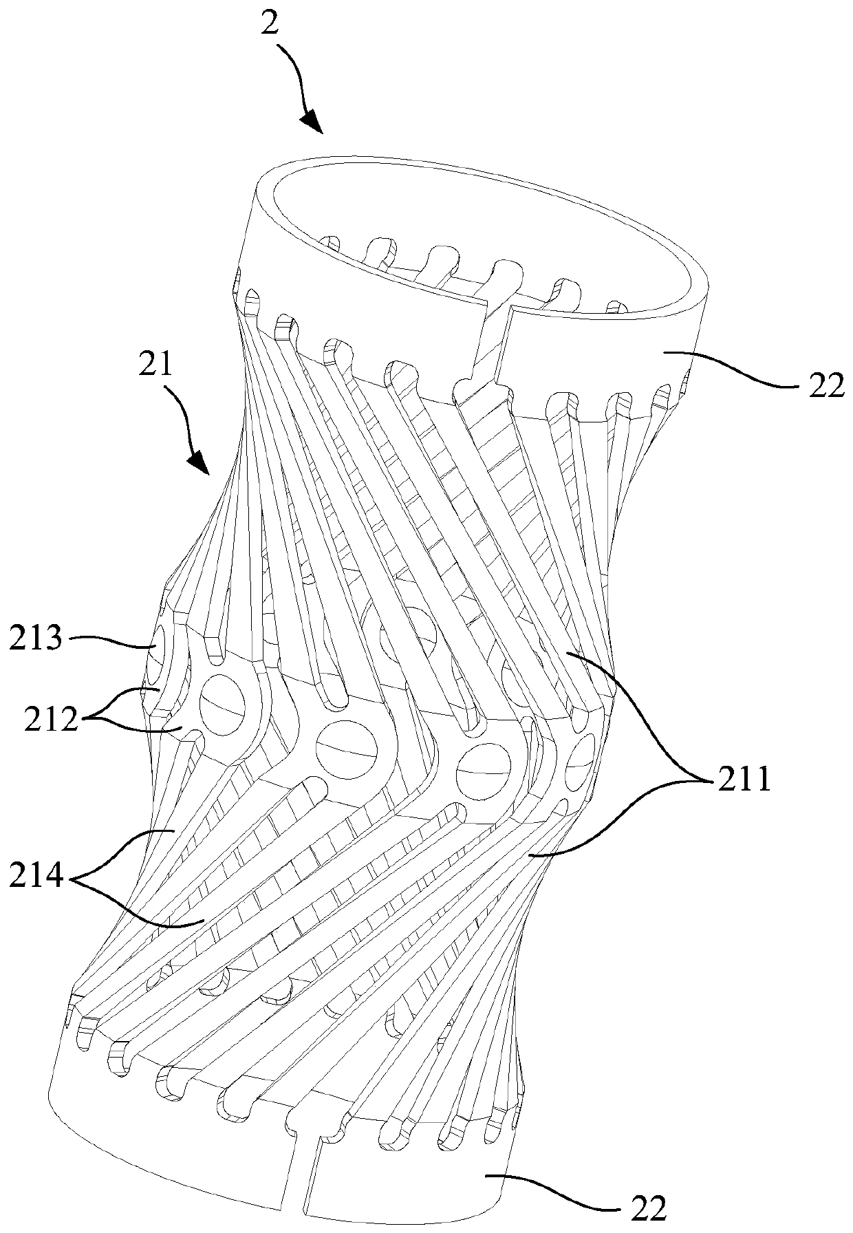 Jack electric contact assembly and electric connector