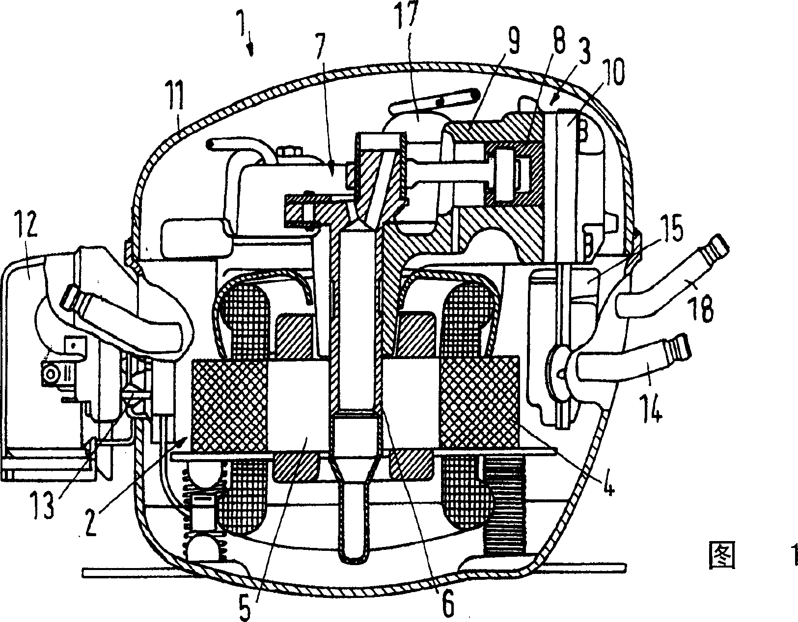 Refrigerant compressor