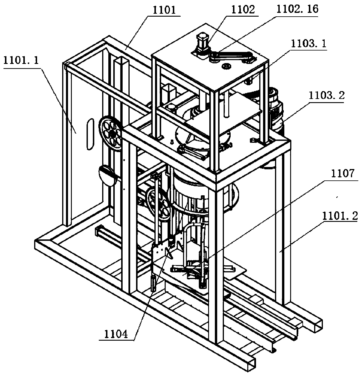 Piano wire winding mechanism for automobile seat system